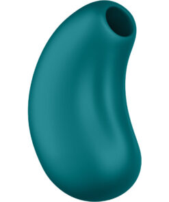 Alternative view of FUN FACTORY - CHERIE DOUBLE AIR PULSE VIBRATOR BOTTLE GREEN