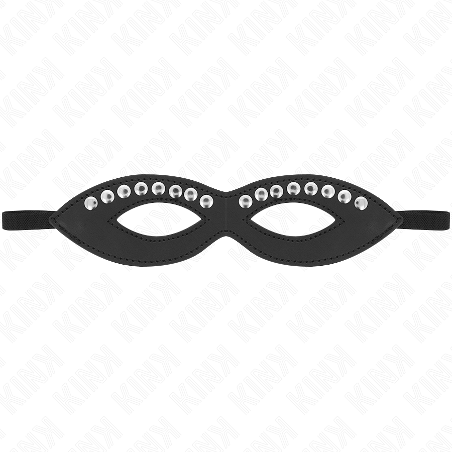 KINK - EYE MASK WITH MINI RIVETS MODEL 1 20.5 x 5.5 CM - Image 2