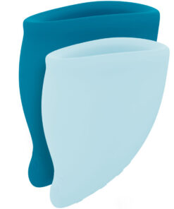 FUN FACTORY - FUN MENSTRUAL CUP KIT TURQUOISE