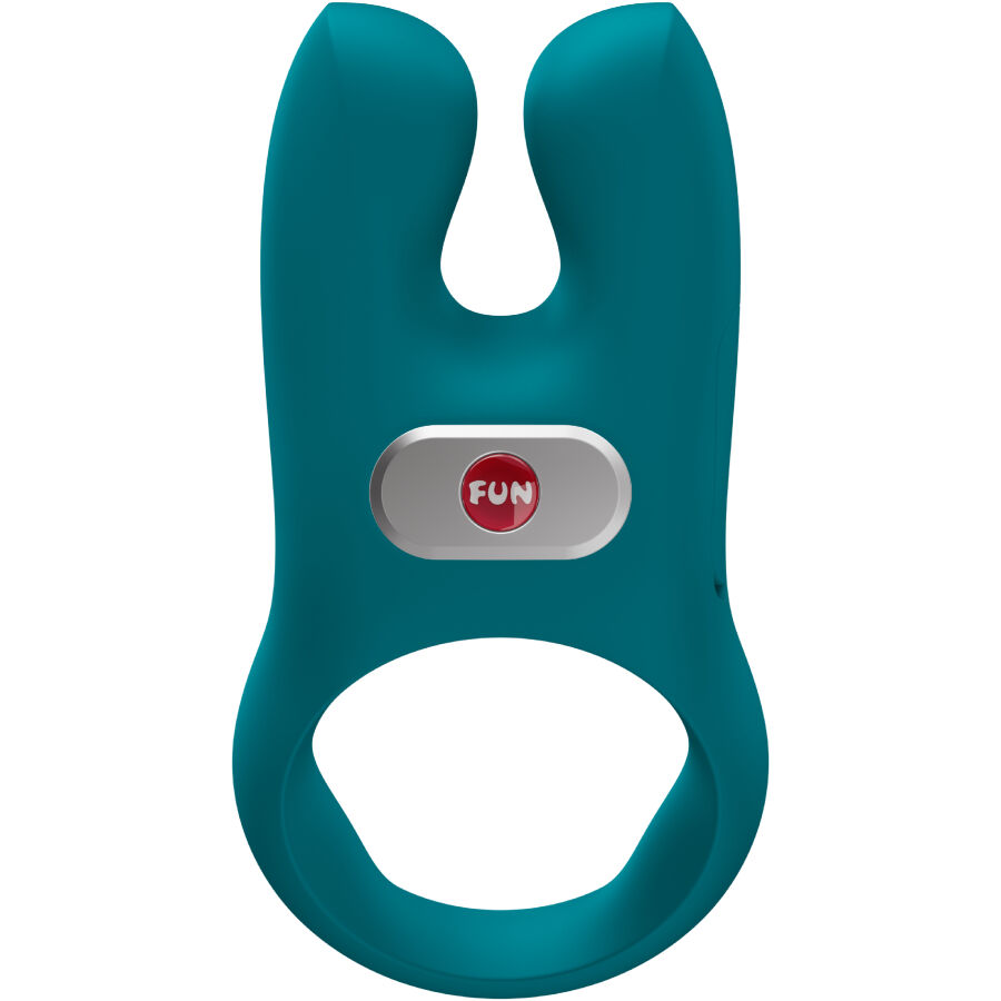 FUN FACTORY - NOS VIBRATING COCK RING BOTTLE GREEN - Image 3