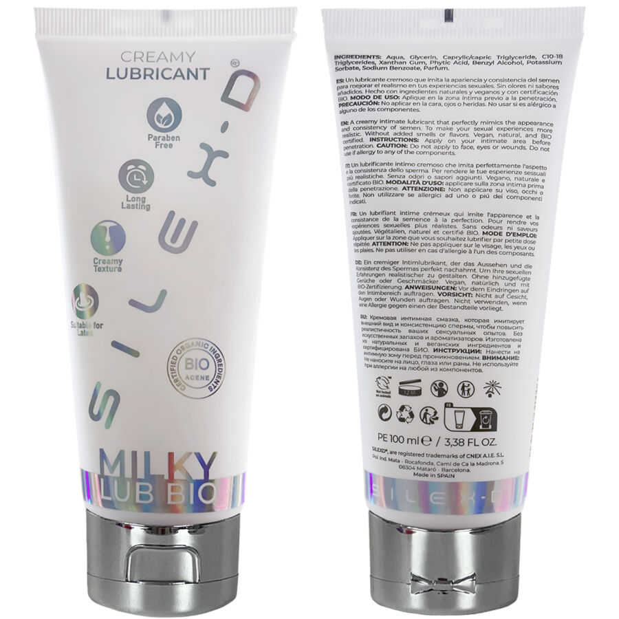 SILEXD - BIO CREAMY LUBRICANT 100 ML - Image 3