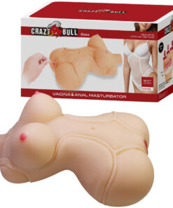 CRAZY BULL - DIANA REALISTIC FEMALE TORSO VAGINA AND ANAL 5 KG