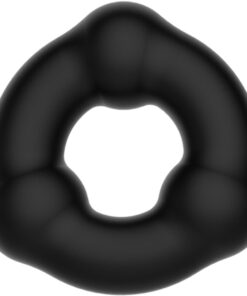 Alternative view of CRAZY BULL - SUPER SOFT SILICONE RING WITH NODULES