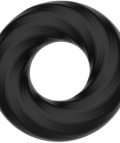 Alternative view of CRAZY BULL - SPIRAL SILICONE RING