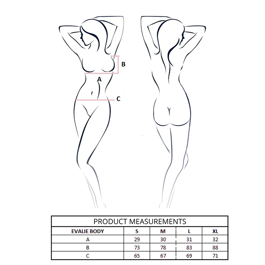 PASSION - EVALIE BODY BLACK L/XL - Image 4