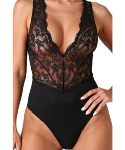 Alternative view of PASSION - EVALIE BODY BLACK L/XL