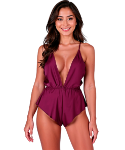 PASSION - SENSIE BODY PLUM L/XL