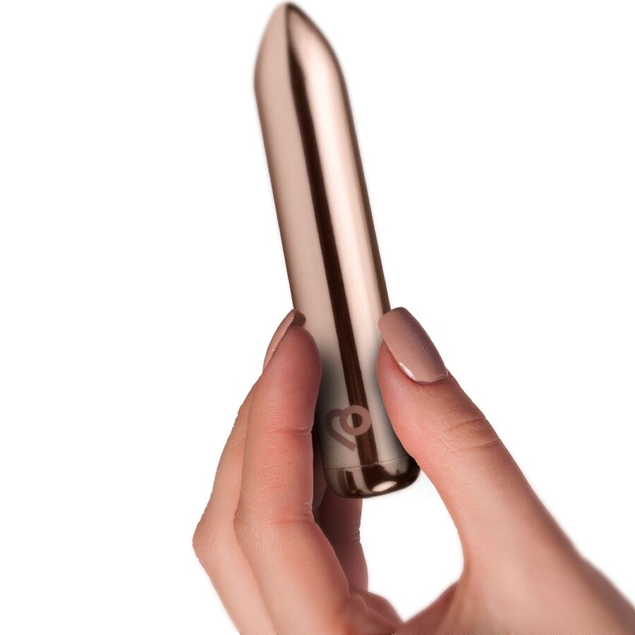 ROCKS-OFF - RECHARGEABLE VIBRATING BULLET GOLDEN ROSE - Image 4
