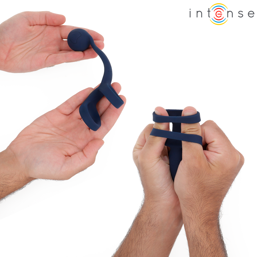 INTENSE - TYSON COCK RING WITH VIBRATING BALL Ø 3.2 CM - Image 4
