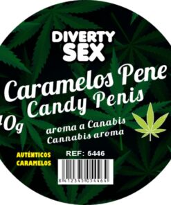 Alternative view of DIABLO GOLOSO - 20 CANNABIS AROMA PENIS CANDIES