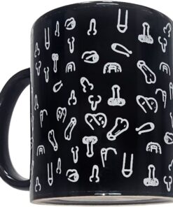 DIABLO PICANTE - PENIS MUG BLACK 370 ML
