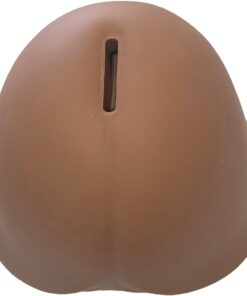 DIABLO PICANTE - PIGGY BANK IN THE SHAPE OF A GLANS DARK TONE