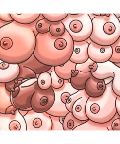 DIABLO PICANTE - COLOR MOUSE PAD WITH BOOBS DESIGN