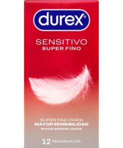 DUREX - SUPER THIN SENSITIVE 12 UNITS