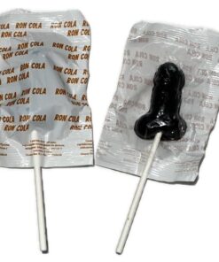 DIABLO GOLOSO - 1 PENIS LOLLIPOP RON COLA FLAVOR 10% ALCOHOL