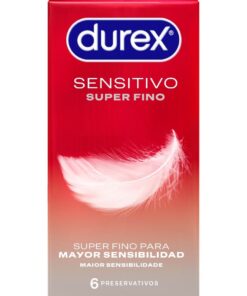 DUREX - SUPER THIN SENSITIVE 6 UNITS