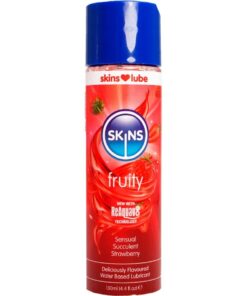 SKINS - FRUITY WATER-BASED LUBRICANT STRAWBERRY 130 ML