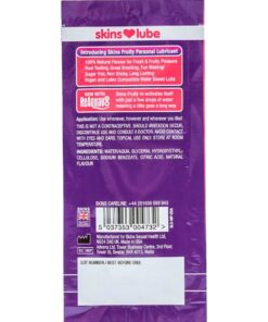 Alternative view of SKINS - FRUITY WATER-BASED LUBRICANT MANGO  PASSION FRUIT SINGLE-DOSE 5 ML