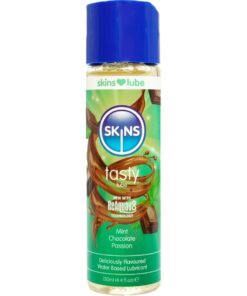 SKINS - TASTY WATER-BASED LUBRICANT MINT  CHOCOLATE 130 ML