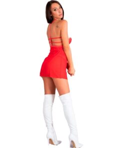 Alternative view of LIVCO CORSETTI FASHION - SANTAS CANDY LC 90722 CHRISTMAS CHEMISE + THONG S/M