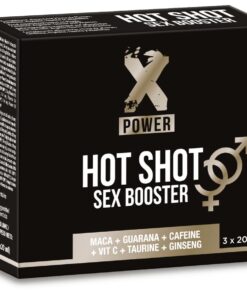 X POWER - HOT SHOT SEX BOOSTER INCREASE LIBIDO 3 X 20 ML