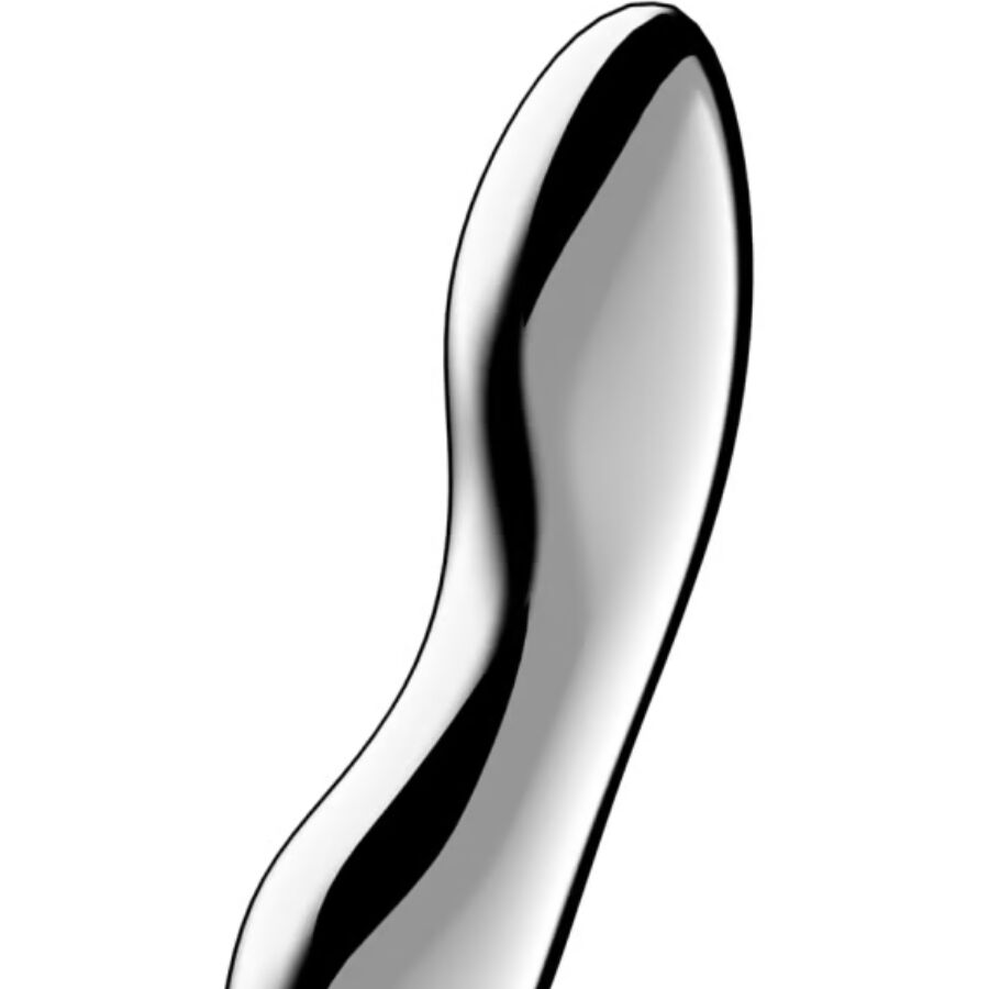 SATISFYER - COSMIC CREST 2 STAINLESS STEEL DOUBLE-ENDED DILDO - Image 3