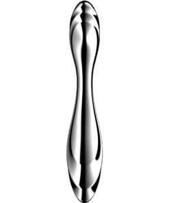 Alternative view of SATISFYER - PURE GRAVITY 2 STAINLESS STEEL DOUBLE-ENDED DILDO