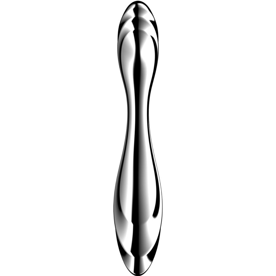 SATISFYER - PURE GRAVITY 2 STAINLESS STEEL DOUBLE-ENDED DILDO - Image 2