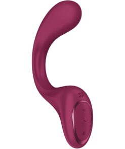 SATISFYER - G FOR GODDESS 2 RABBIT VIBRATOR BOTTLE BORDEAUX