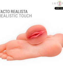 Alternative view of INTENSE DEEP TOUCH - GABBIE TWO-PIECE FOOT-SHAPED MASTUBADOR