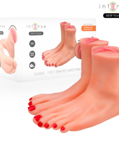INTENSE DEEP TOUCH - GABBIE TWO-PIECE FOOT-SHAPED MASTUBADOR