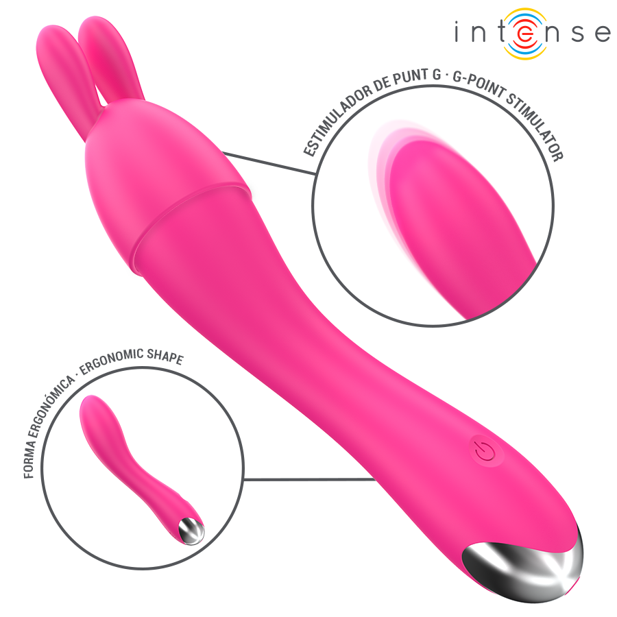 INTENSE - CHER VIBRATOR WITH 20 PATTERNS AND INTERCHANGEABLE HEADS - Image 5