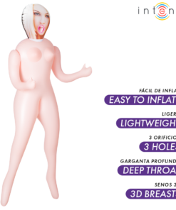 Alternative view of INTENSE DOLLS - IRINA INFLATABLE DOLL WITH THREE ORIFICES