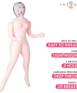 Alternative view of INTENSE DOLLS - INGRID INFLATABLE DOLL WITH THREE ORIFICES