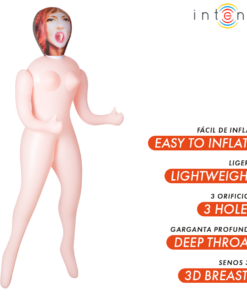 Alternative view of INTENSE DOLLS - SCARLETT INFLATABLE DOLL WITH THREE ORIFICES