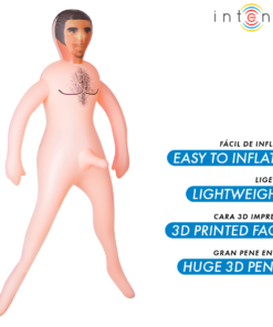 Alternative view of INTENSE DOLLS - ANTHONY INFLATABLE DOLL WITH 3D PENIS