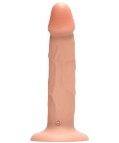 GET REAL - REALISTIC SILICONE VIBRATING DILDO CLEAR 19.5 CM