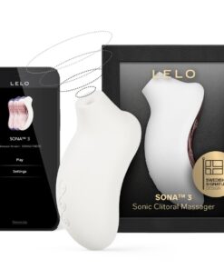 LELO - SONA 3 SONIC CLITORAL MASSAGER WHITE