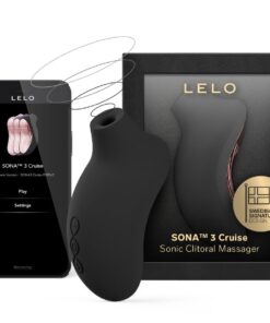 LELO - SONA 3 CRUISE SONIC CLITORAL MASSAGER BLACK