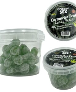 DIABLO GOLOSO - 20 CANNABIS AROMA PENIS CANDIES