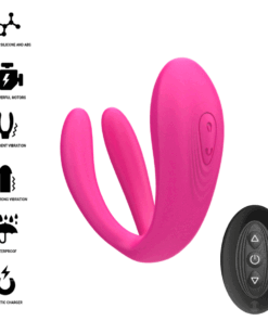 Alternative view of INTENSE - JULIA DOUBLE VIBRATOR CLAMP STIMULATOR REMOTE CONTROL