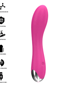 Alternative view of INTENSE - CHER VIBRATOR WITH 20 PATTERNS AND INTERCHANGEABLE HEADS