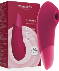 WOMANIZER - ENHANCE CLITORIAL STIMULATOR VIBRANT PINK