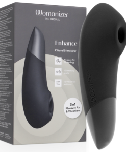 WOMANIZER - ENHANCE CLITORIAL STIMULATOR BLACK