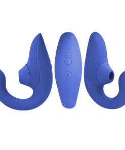 Alternative view of WOMANIZER - BLEND RABBIT VIBRATOR STIMULATOR VIBRANT BLUE