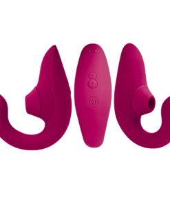 Alternative view of WOMANIZER - BLEND RABBIT VIBRATOR STIMULATOR VIBRANT PINK