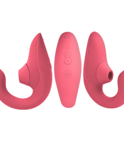 Alternative view of WOMANIZER - BLEND RABBIT VIBRATOR STIMULATOR VIBRANT ROSE