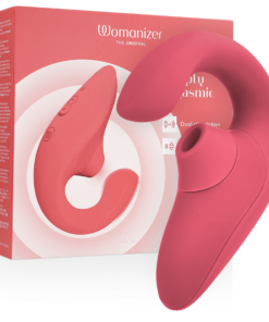 WOMANIZER - BLEND RABBIT VIBRATOR STIMULATOR VIBRANT ROSE