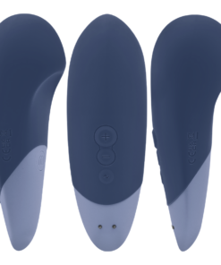 Alternative view of WOMANIZER - VIBE LAY-ON SILENT VIBRATOR DARK BLUE