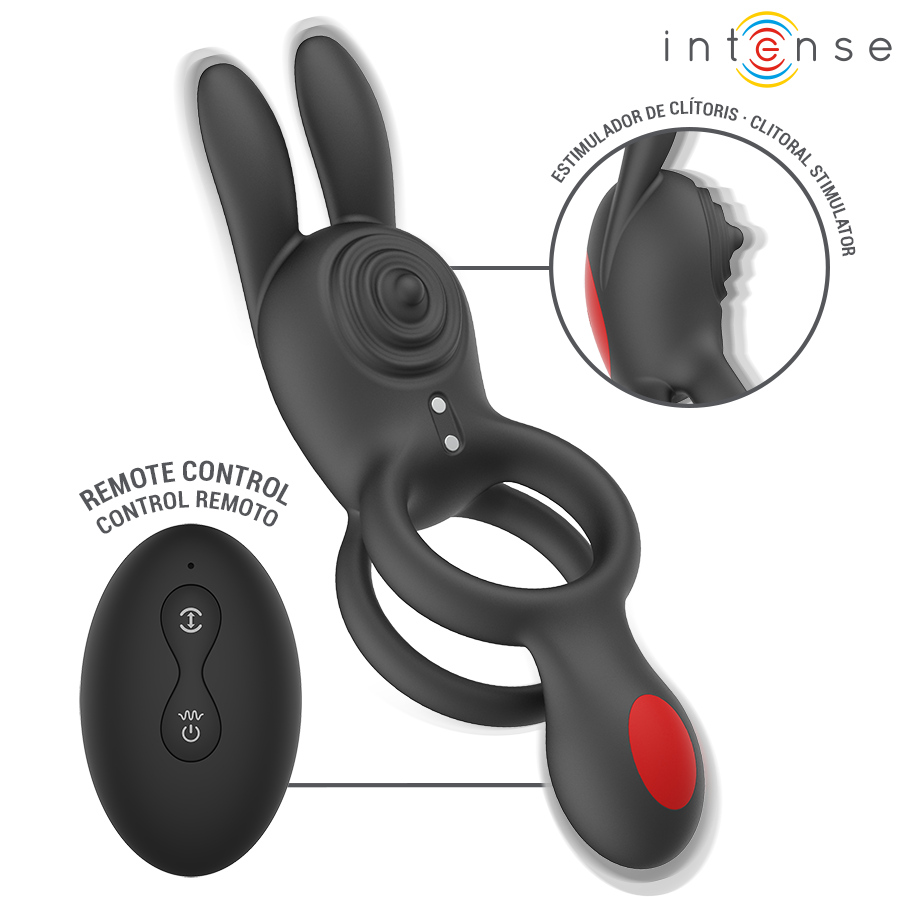 INTENSE - QUINN DOUBLE VIBRATION RING REMOTE CONTROL - Image 5